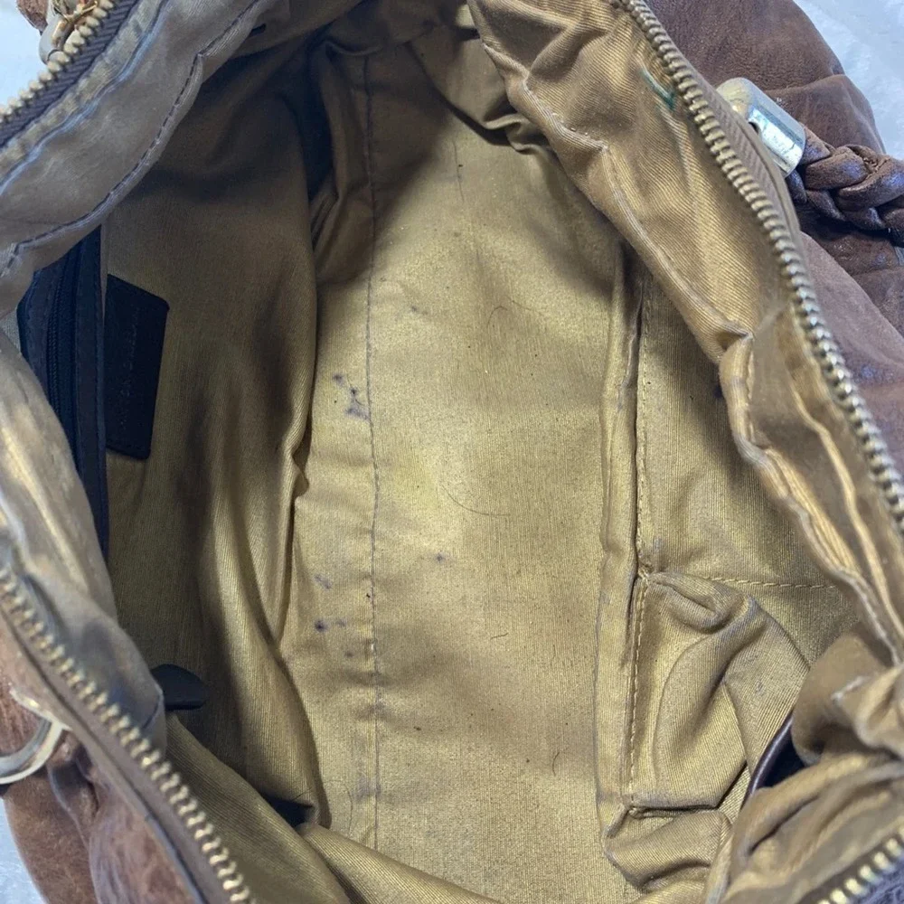 Antonio Melani soft brown hobo bag.